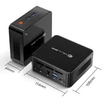Mllse G1 Mini PC AMD Ryzen 5 5500U – 16GB RAM – 512GB SSD – Windows 11 Pro – 4K UHD – WiFi 5 & Bluetooth – Krachtige & Compacte Desktop PC