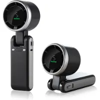VHV - Handventilator - Mini ventilator - Draagbare ventilator - Opvouwbaar - 5 snelheden - Oplaadbaar - LED display - Voor op reis, kantoor en vakantie - Zwart
