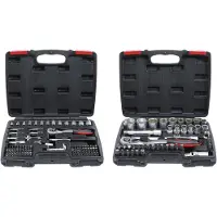 Bgs Dopsleutel + dopmoer, Dopsleutelset Aandrijving 6.3 mm (1/4") + 12.5 mm (1/2") Inch maten 174 st.