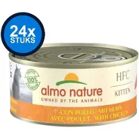Almo Nature HFC - Kattenvoer voor Kitten - Kip - 24x150gr