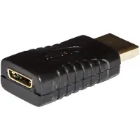 Link&Bikini LKADAT53 tussenstuk voor kabels HDMI Type A (Standard) HDMI Type C (Mini) Zwart