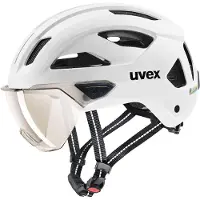 Uvex Stride Visor stadshelm, wit || Maat: S (53-56 cm)