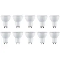 Technik LED Spot PAR16 GU10 Mat - 7W 520lm 6000K - Koudwit - Vervangt 45W - 10 stuks