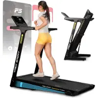 Trex Sport TX-700TM Runvo – Loopband – Opvouwbaar – Compatibel met FitShow App – 3 Hellingsniveaus & Hartslag – 2 PK Motor – 1-16 km/u – Max. 120 kg