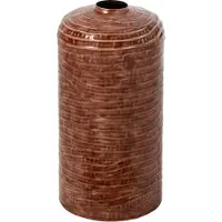 J-Line vaas ijzer bruin - 28 x 56 cm