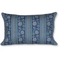 Pip studio Rosa Rani Quilted Sierkussen Donkerblauw 45x70 cm