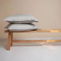 Coco & Cici - TENCEL - Sateen Kussensloop Taupe - 1 kussensloop 50x75