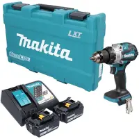 Makita DHP 489 RFK accu-slagboormachine 18 V 73 Nm borstelloos + 2x accu 3,0 Ah + oplader + koffer