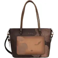 Anekke schoudertas shopper Voyage Shoulder Bag Multicolor bruine