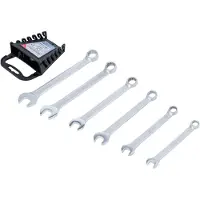 Bgs Maul-Ringschlüssel-Satz | Zollgrößen | SW 3/8" - 11/16" | 6-tlg.
