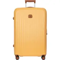 Bric's Taormina 4 wielen Trolley 75 cm met uitbreidingsplooi geel