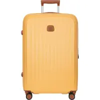 Bric's Taormina 4 wielen Trolley M 69 cm met uitbreidingsplooi geel