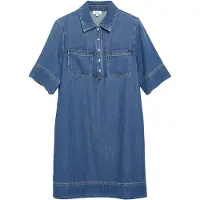 s.Oliver Jurk blauw denim