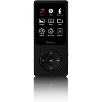 Lenco Xemio-669BK - MP3/MP4 speler met 2,4'' TFT LCD scherm en 8GB intern geheugen - Zwart