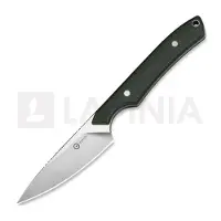 CIVIVI High Grass Field Knife C25084-2, Satin 14C28N, Green Canvas Micarta jachtmes, Matt Gentry design