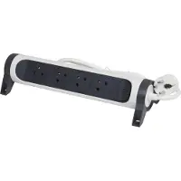 Legrand Premium 4X2P Contactdoos Met 1,5M Snoer (Europese Stekkerdoos) - 049447 [5 stuks]