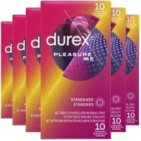 Durex 6x Condooms Pleasure Me 10 stuks
