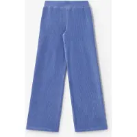 Sissy-Boy Blauwe velvet wide leg legging | Maat: 122-128