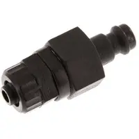 Tameson POM DN 5 Koppeling Insteeknippel 6x8 mm opsteekfitting Dubbele afsluiting