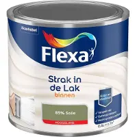 Flexa - Strak In De Lak Binnenlak Hoogglans - 85% Salie - Mengverf - 500 Ml