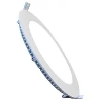 BES LED LED Downlight Slim - Inbouw Rond 3W - Dimbaar - Helder/Koud Wit 6400K - Mat Wit Aluminium - Ø83mm