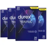 Durex Originals Condooms Extra Safe - 4x 20 stuks