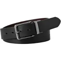 Fossil Riem Brandon Reversible Belt W100 Black Zwart Donkerbruin