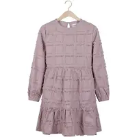 Koko Noko Meisjes Jurken M60946 - Lila - Maat 128