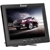 OEM Beveiligingscamera-monitor, 8-inch LCD-scherm, HDMI, VGA, BNC en AV-ingangen, 8-inch scherm met resolutie 1024x768