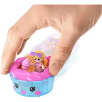 Polly Pocket Micro Dolls & Compact met Voertuigen, Voedselthema Collectie