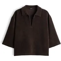 Opus Shirt 'Gicky' donkerbruin