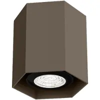 Wever & Ducre Hexo Mini PAR16 1.0 Plafondlamp Bronze