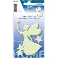 Herma 15124 Sticker glow in the dark sterrenpracht - 8 stuks