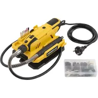 Powerplus POWX1328 roterende multitool - 160 W - 8000 tot 38000 min-1 - 121 accessoires