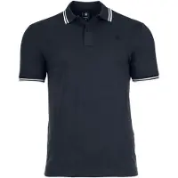 G-Star Shirt 'Dunda Slim Stripe' navy / wit