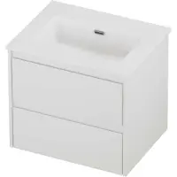 Proline Tribute Badmeubelset Porselein Elegant 60x46x54 cm Mat White Mat Wit
