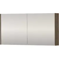 Proline SPK Xcellent Spiegelkast Dubbelzijdig 120x14x60 cm Vital Oak