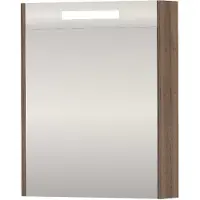 Proline SPK Premium Spiegelkast LED 60x14x74 cm Terra Oak