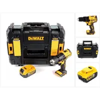 DeWalt DCD 777 accuboormachine 18 V 65 Nm + 1x accu 5,0 Ah in TSTAK II-gereedschapskoffer – zonder oplader