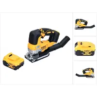 DeWalt DCS 334 N accu pendelzaag 18 V borstelloos + 1x accu 5,0 Ah - zonder oplader