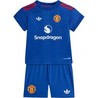 Adidas Originals Manchester United FC 2026/27 Away Kit Infant, blauw