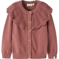 Name it Gebreid vest 'NMFNODA' oudroze