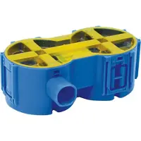 ABB H251 Dubbele Aansluitdoos 50mm Met 16/19mm Ingang - 1SPA007120F0197 [2 Stuks]