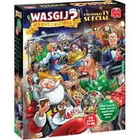 Jumbo Kerstmis Adventskalender 2026 - Kerstmis tv-special - 24 puzzels met 54 stukjes - Aftelkalender - Advent Calender