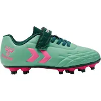 Hummel Sportschoen aqua / donkergroen / lichtroze