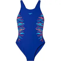 Speedo Placement Muscleback 1 Piece Swimsuit Kids