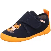 Superfit Lage schoen 'VENTI' crème / navy / donkerbruin / oranje