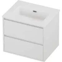 Proline Tribute Badmeubelset Porselein Elegant 60x46x54 cm Mat Wit Mat White