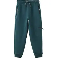 Mango KIDS Broek 'ZIPSETC' smaragd