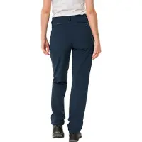 Vaude - Women's Strathcona Pants II - Trekkingbroek 38 - Short, blauw
